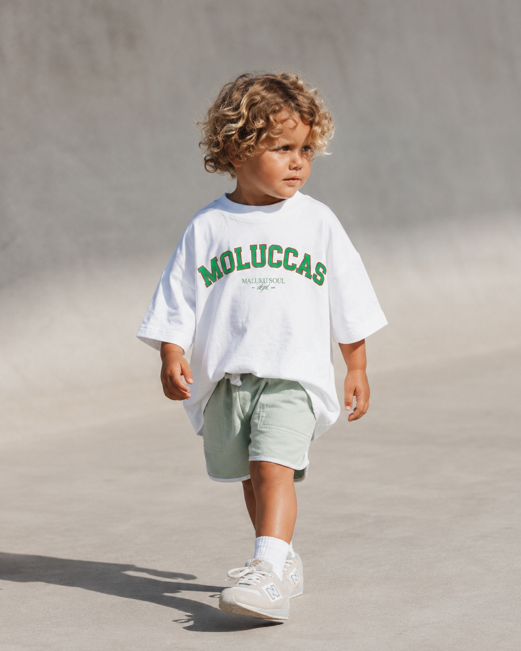 Moluccas Kids T-Shirt - Green
